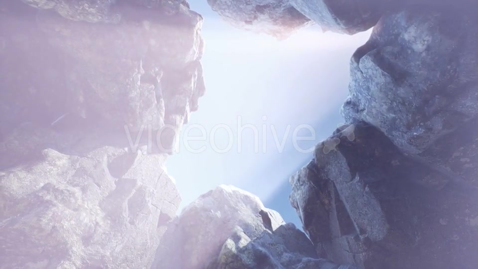 Sun Light Inside Mysterious Cave - Download Videohive 20880649
