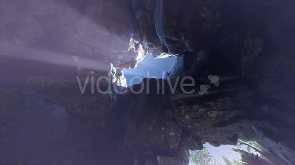 Sun Light Inside Mysterious Cave - Download Videohive 20907704