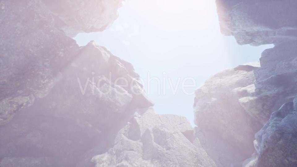 Sun Light Inside Mysterious Cave - Download Videohive 20967520