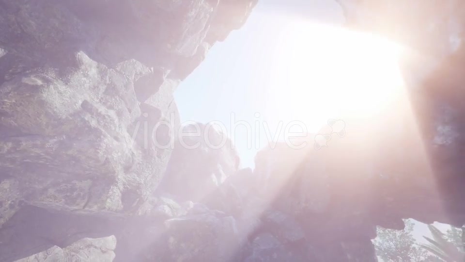 Sun Light Inside Mysterious Cave - Download Videohive 20967520