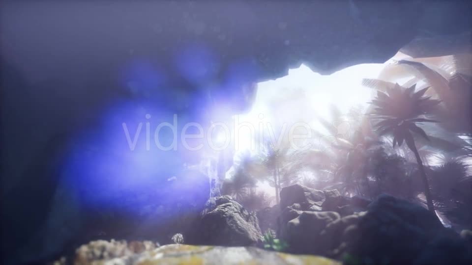 Sun Light Inside Mysterious Cave - Download Videohive 21264324