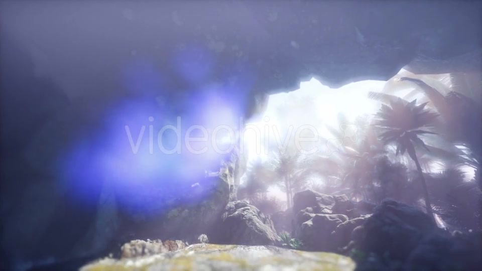 Sun Light Inside Mysterious Cave - Download Videohive 21264324