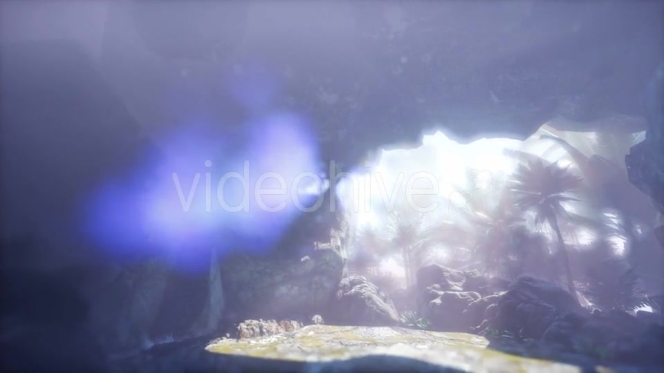 Sun Light Inside Mysterious Cave - Download Videohive 21264324