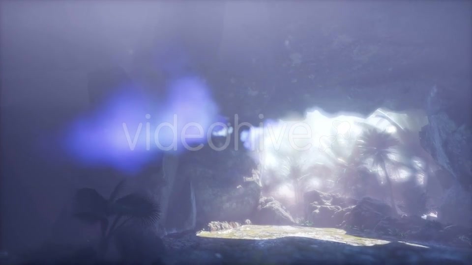 Sun Light Inside Mysterious Cave - Download Videohive 21264324