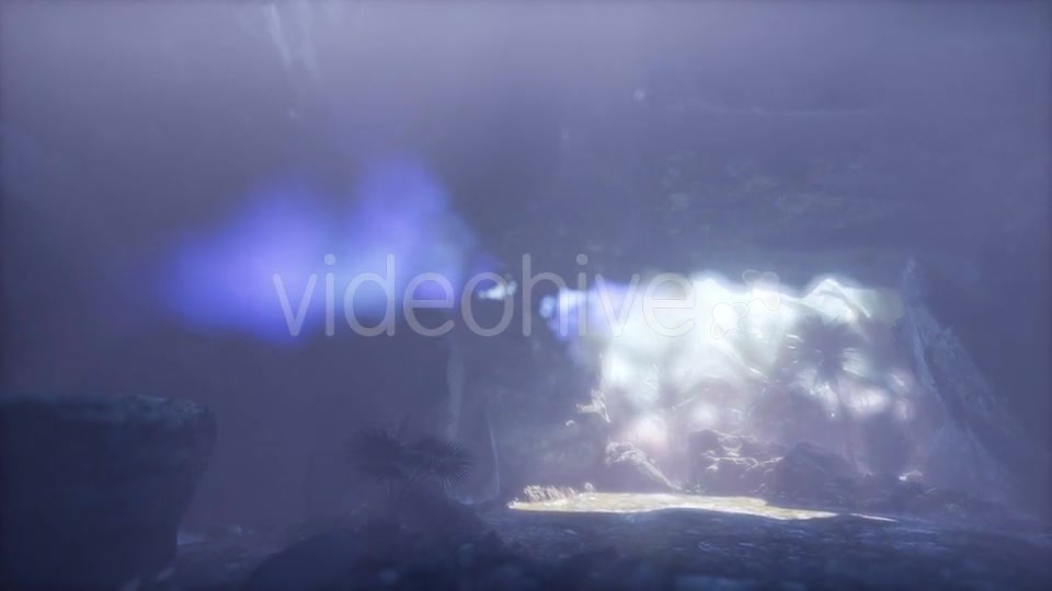 Sun Light Inside Mysterious Cave - Download Videohive 21264324