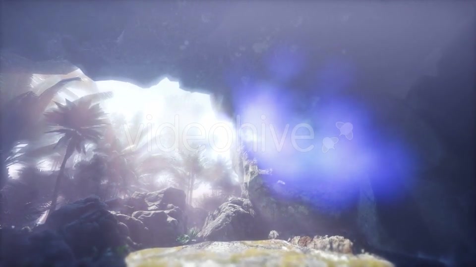 Sun Light Inside Mysterious Cave - Download Videohive 21297505