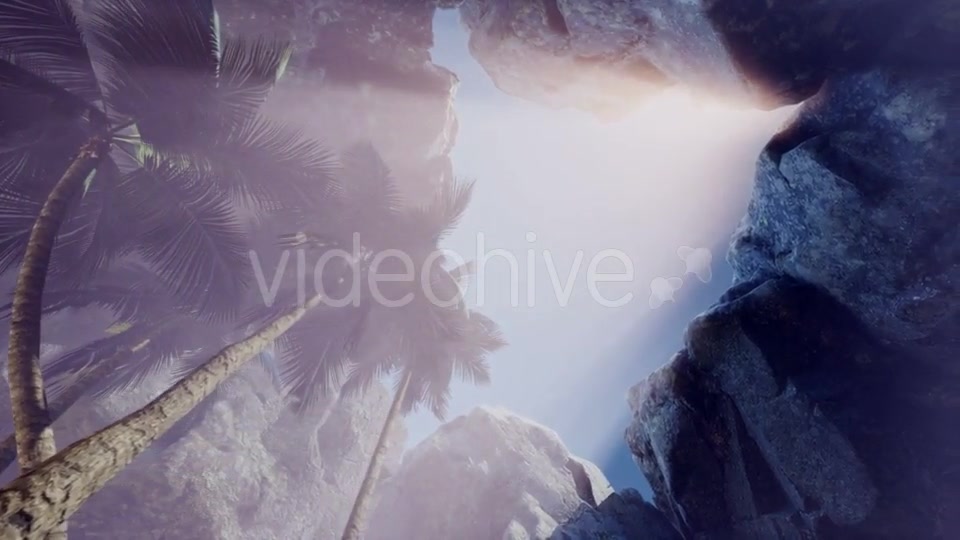 Sun Light Inside Mysterious Cave - Download Videohive 21297522