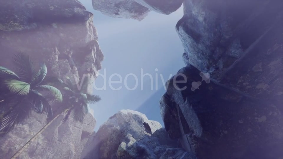 Sun Light Inside Mysterious Cave - Download Videohive 21297522