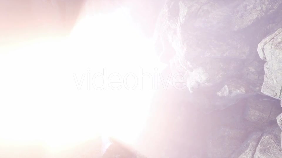 Sun Light Inside Mysterious Cave - Download Videohive 21313538