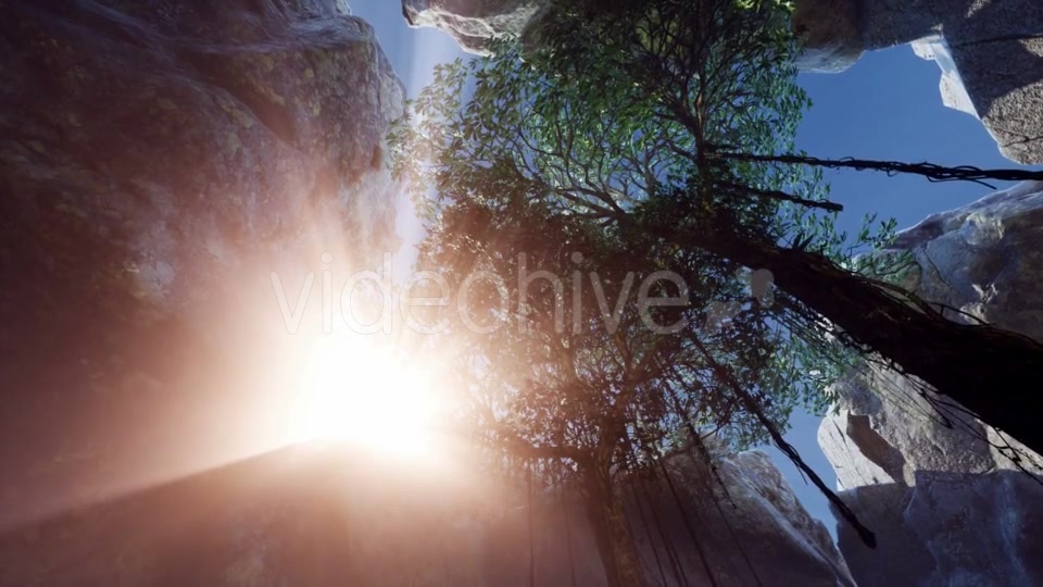 Sun Light Inside Mysterious Cave - Download Videohive 21313948