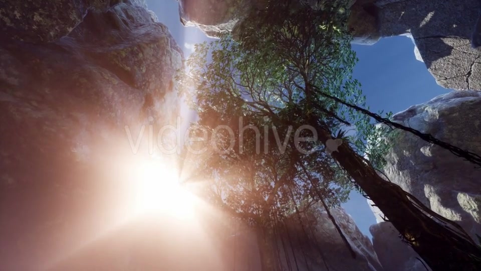 Sun Light Inside Mysterious Cave - Download Videohive 21313948