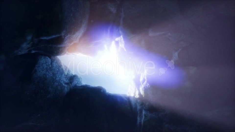 Sun Light Inside Mysterious Cave - Download Videohive 21388805