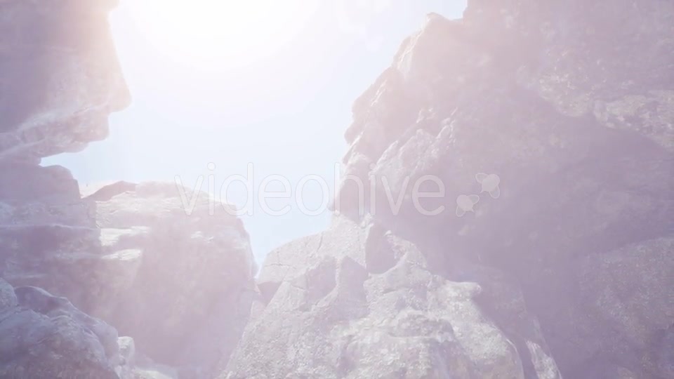 Sun Light Inside Mysterious Cave - Download Videohive 21389063