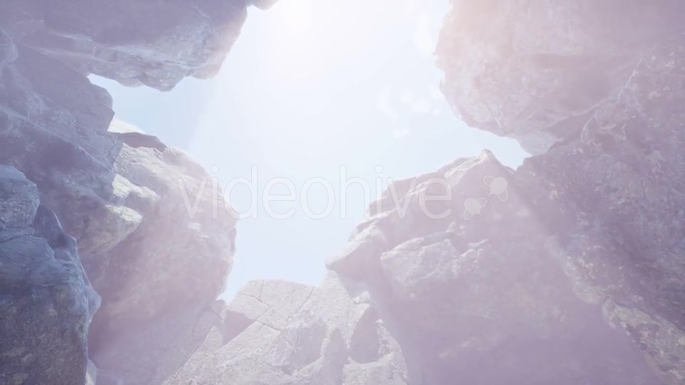 Sun Light Inside Mysterious Cave - Download Videohive 21389063