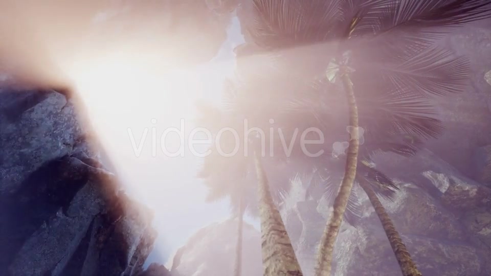 Sun Light Inside Mysterious Cave - Download Videohive 21389763