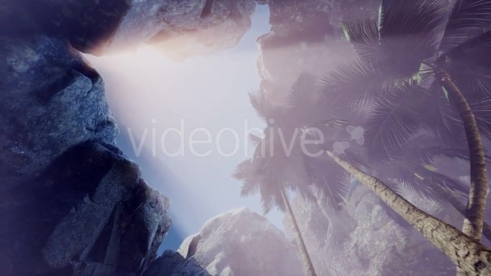 Sun Light Inside Mysterious Cave - Download Videohive 21389763