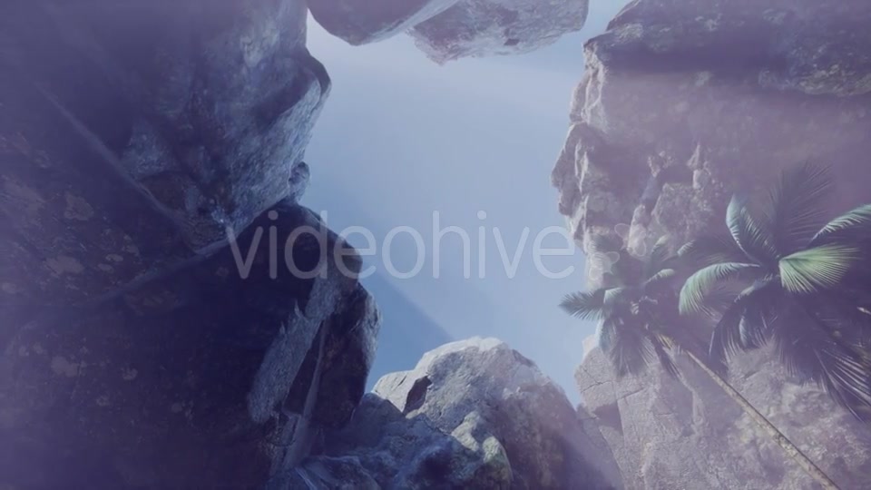 Sun Light Inside Mysterious Cave - Download Videohive 21389763