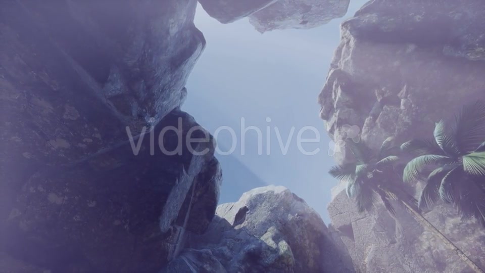 Sun Light Inside Mysterious Cave - Download Videohive 21389763