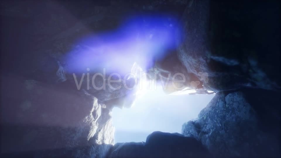 Sun Light Inside Mysterious Cave - Download Videohive 21441005