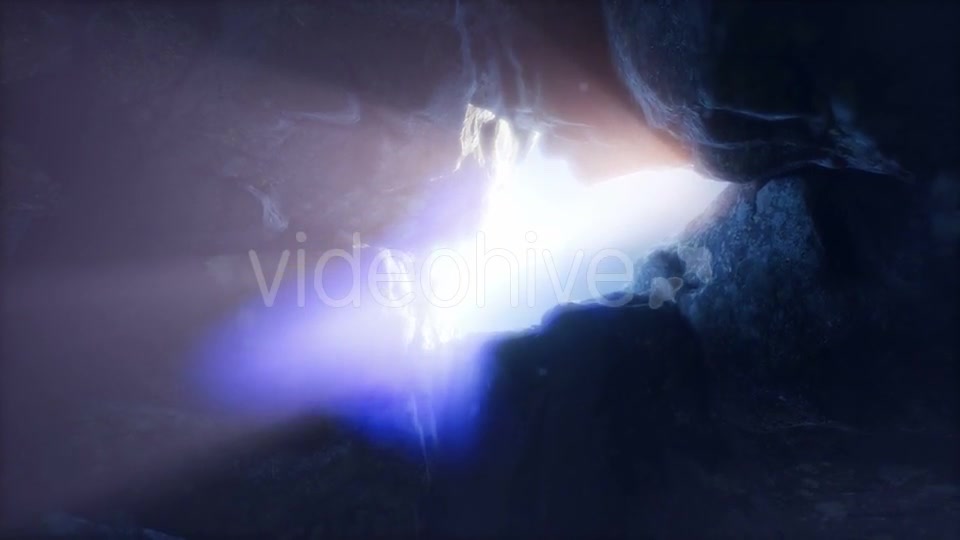 Sun Light Inside Mysterious Cave - Download Videohive 21441005