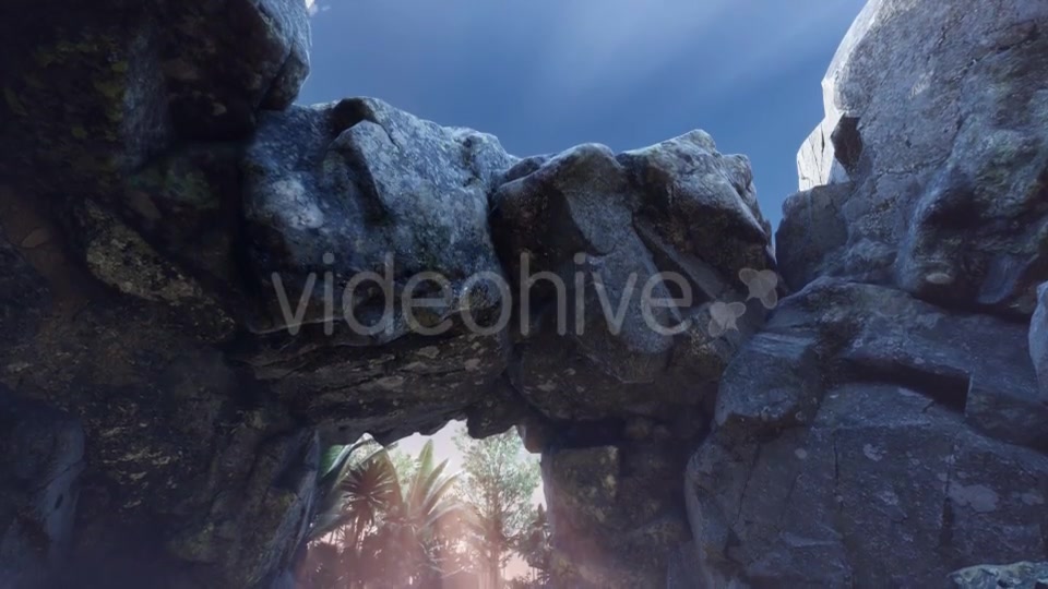 Sun Light Inside Mysterious Cave - Download Videohive 21531990