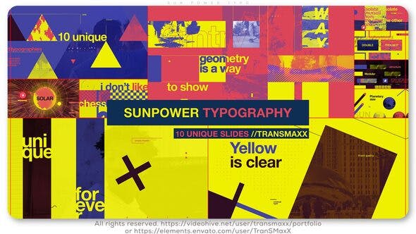 Sun Power Typo - Videohive Download 26392589