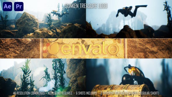 Sunken Treasure Logo - Download 35154955 Videohive