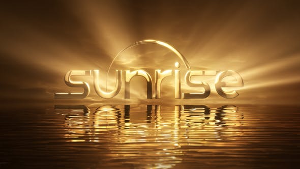 Sunrise Logo - Download Videohive 25951786