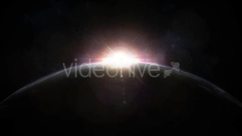 Sunrise Over Planet Earth - Download Videohive 14561872