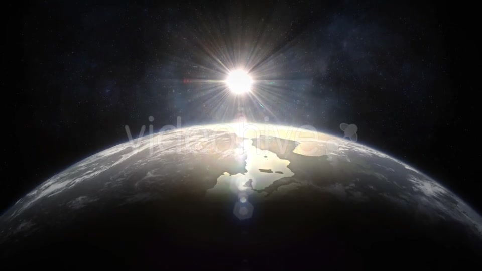 Sunrise Over Planet Earth - Download Videohive 14561872