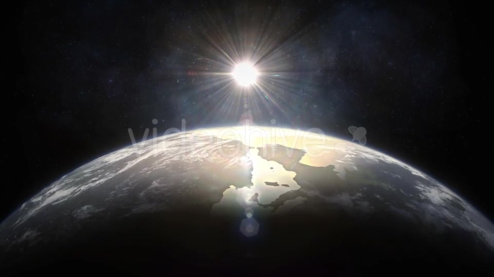 Sunrise Over Planet Earth - Download Videohive 14561872