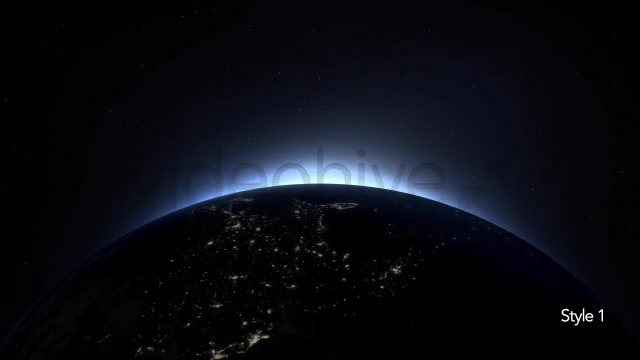 Sunrise Over the Earth North America Videohive 7606727 Motion Graphics Image 5