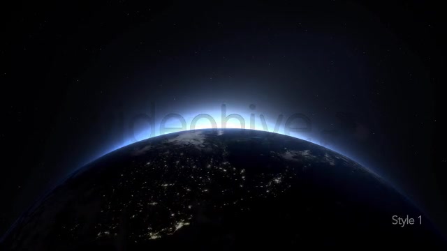 Sunrise Over the Earth North America Videohive 7606727 Motion Graphics Image 6