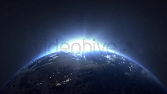 Sunrise Over the Earth North America Videohive 7606727 Motion Graphics Image 7