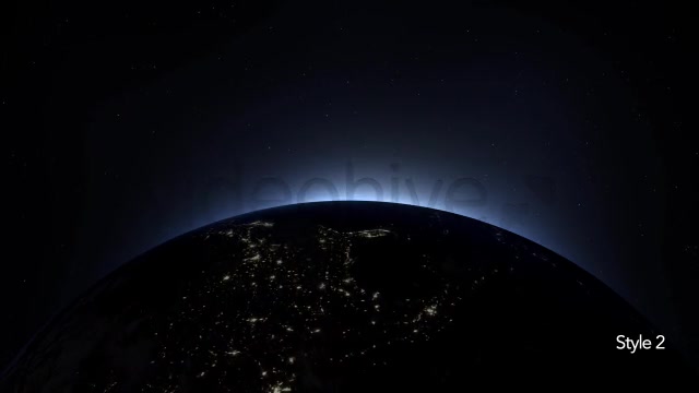 Sunrise Over the Earth North America Videohive 7606727 Motion Graphics Image 9