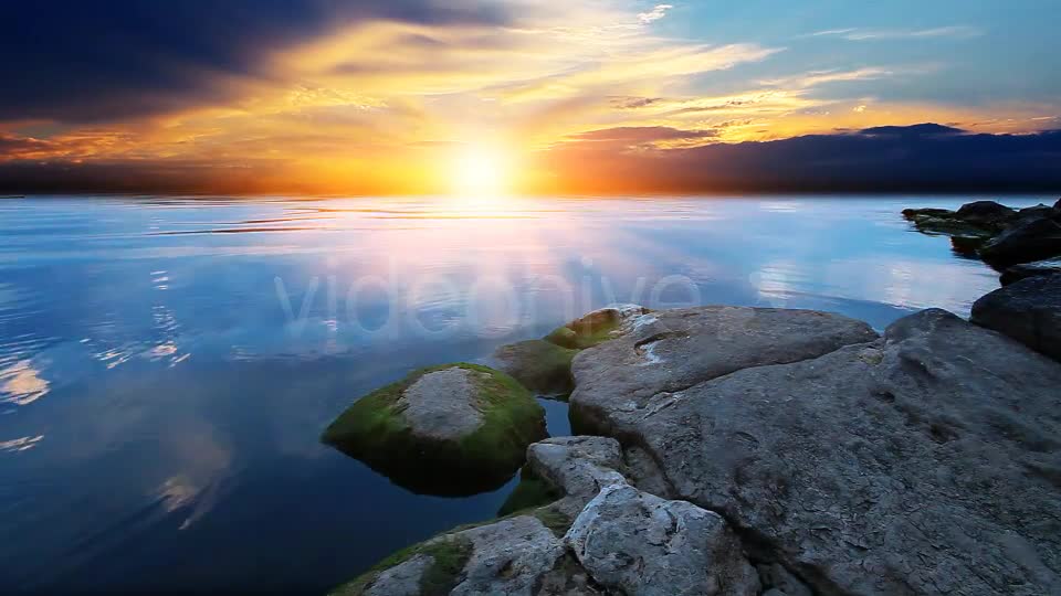 Sunset On The River  Videohive 2756130 Stock Footage Image 1