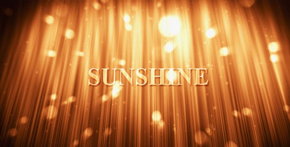 Sunshine - Videohive Download 158047