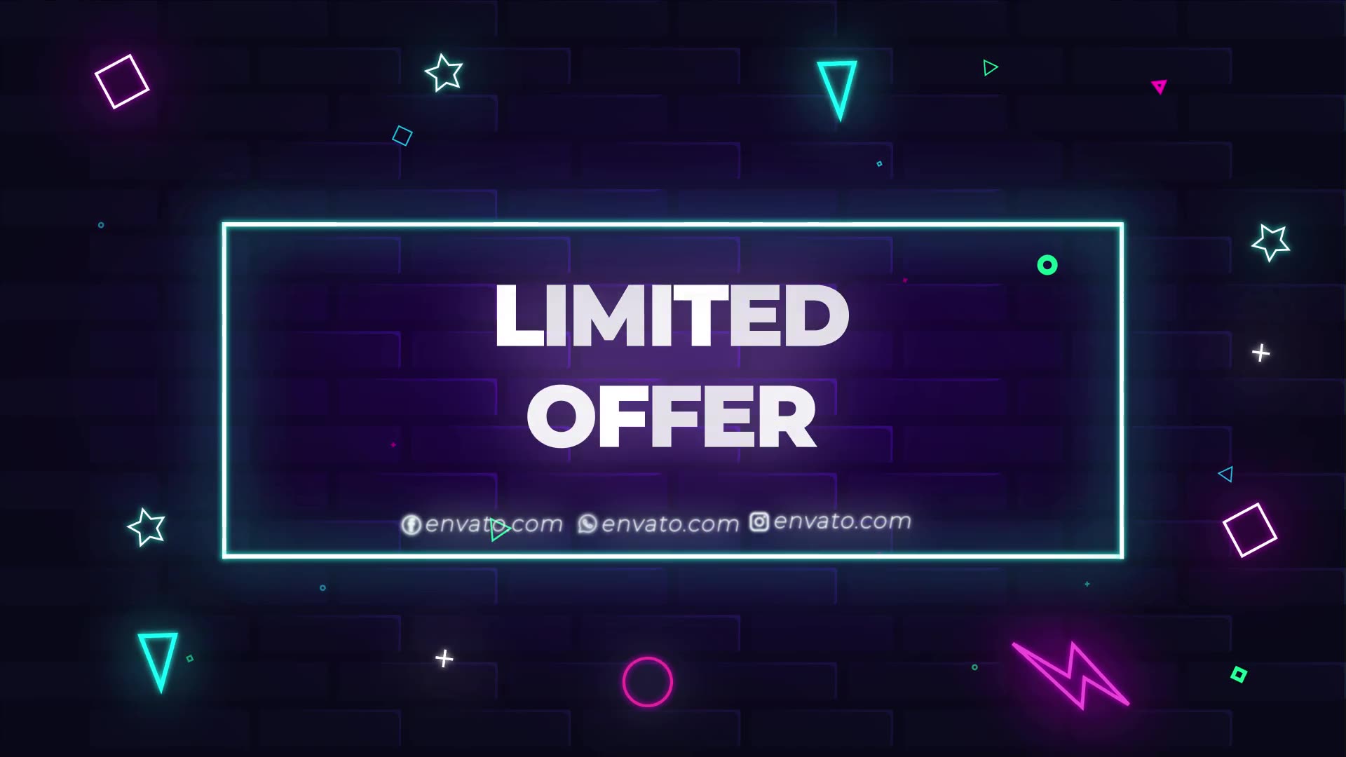 Super Cashback Fashion Sale(neon) Videohive 34927019 After Effects Image 11