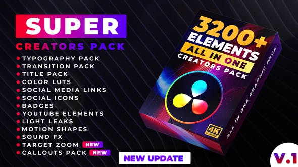Super Creators Pack (3200+ Elements) - Download 30929735 Videohive