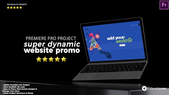 Super Dynamic Website Promo Web Demo Premiere Pro - Videohive Download 34237526