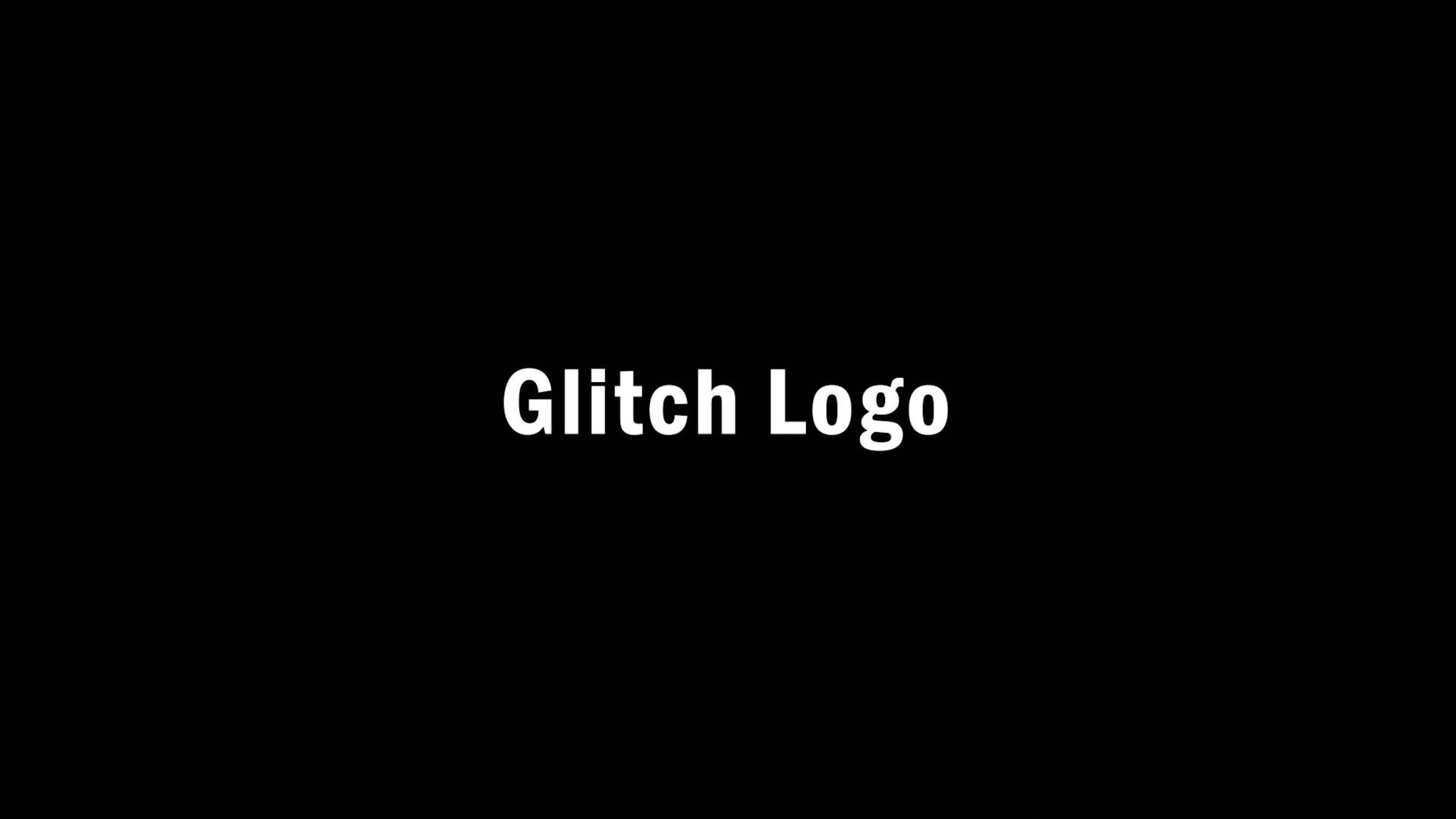Super Glitch Logo Reveal Videohive 35673986 After Effects Image 2