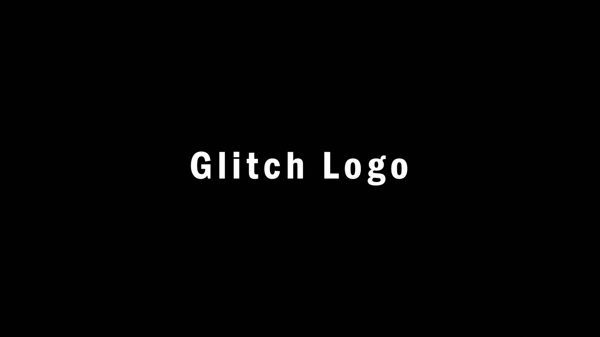 Super Glitch Logo Reveal Videohive 35673986 After Effects Image 3