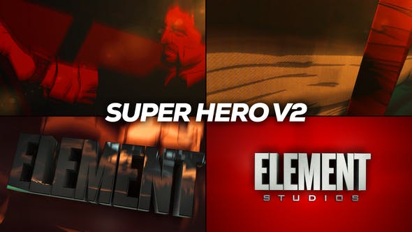 Super Hero Logo Reveal Title V2 - Download 31284906 Videohive
