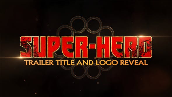 Super Hero Trailer Title And Logo Reveal - Videohive Download 33135106