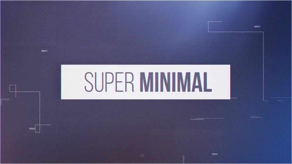 Super Minimal - Download Videohive 20551443