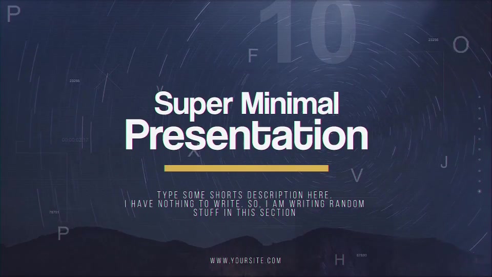 Super Minimal Presentation - Download Videohive 21445952