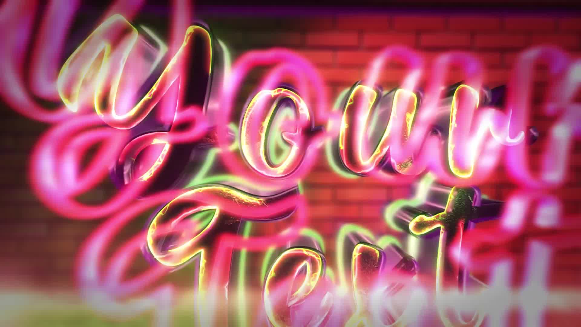Super Neon Logo Videohive 29662971 After Effects Image 10