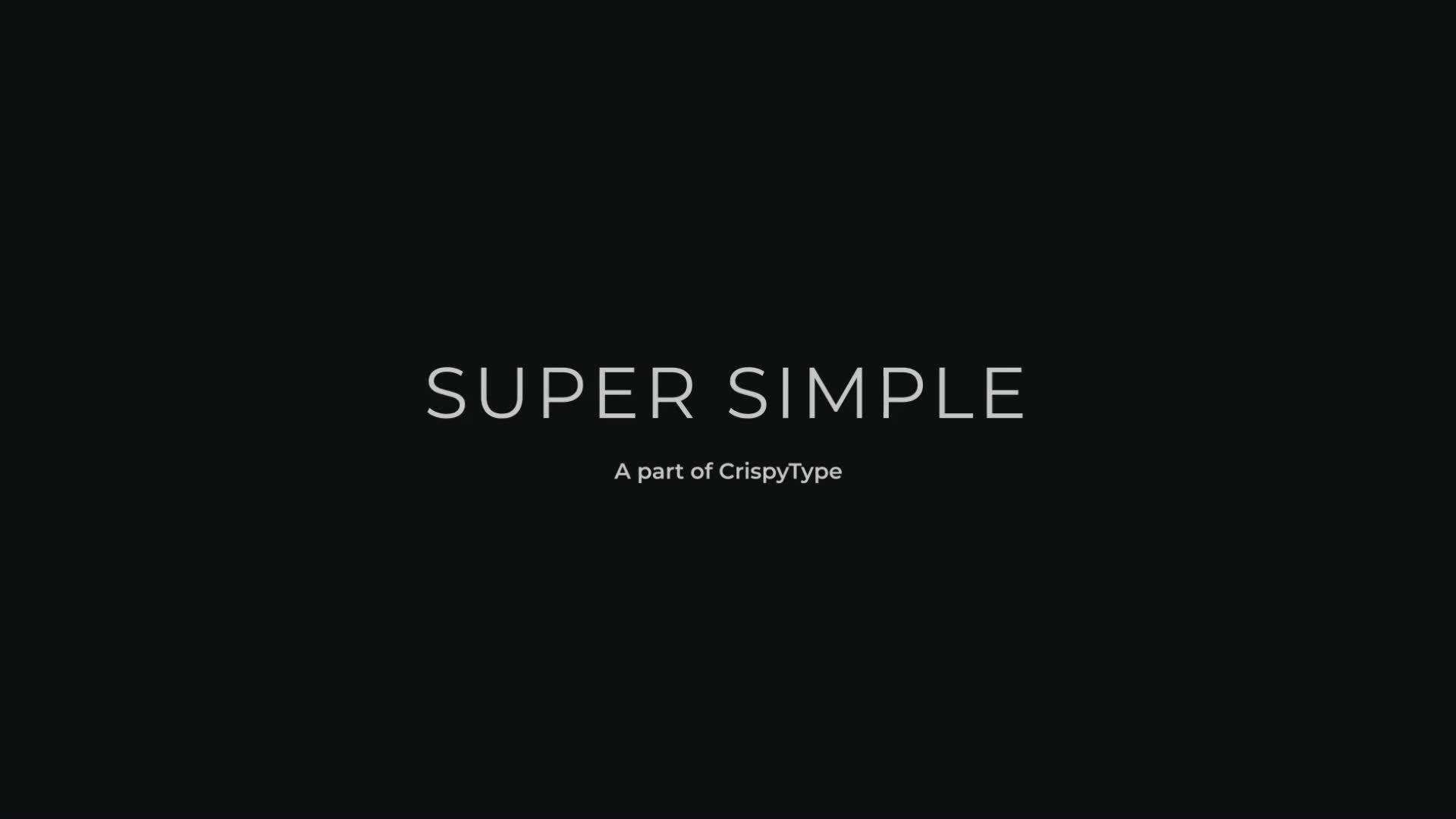 Super Simple Titles Videohive 36379658 After Effects Image 1