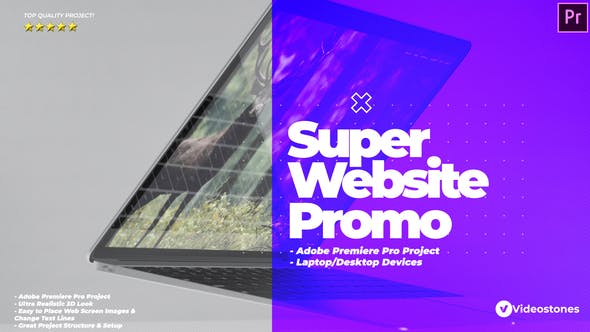 Super Website Promo Web Showcase Video Premiere Pro - Download 34396861 Videohive