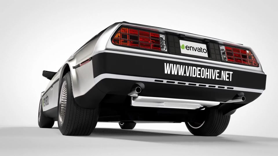 Supercar from the `80s Logo Reveal Videohive 19740960 After Effects Image 5